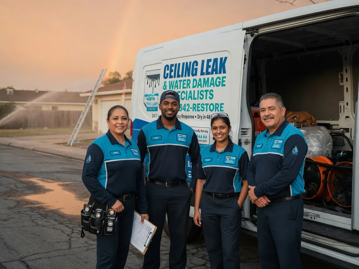 Ceiling Leak Cleanup company in South Lebanon, OH