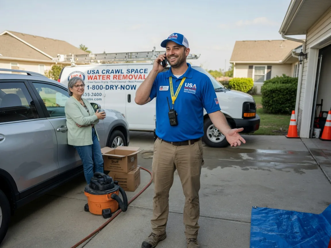 Crawl Space Water Removal South Lebanon, OH FAQs
